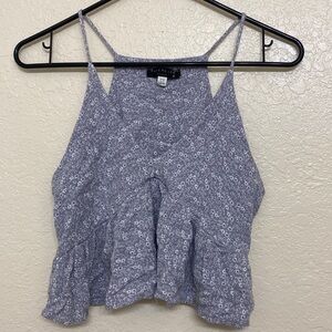 Light grayish blue tank top